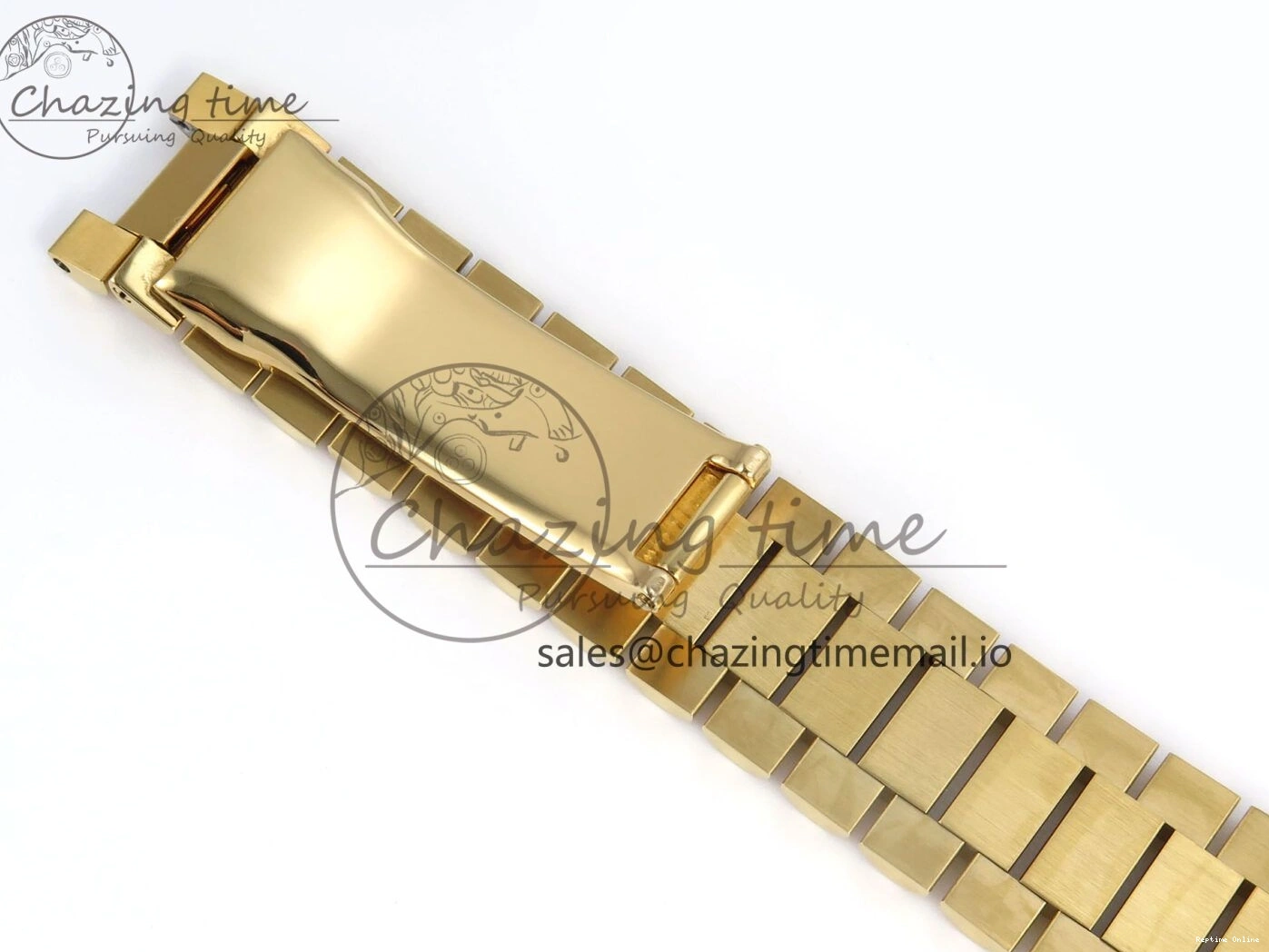 0504 QuickDry Day Date 40 YG 228238 KF 1:1 Best Edition YG Roman Dial on President Bracelet VR3255 (Gain Weight) 839